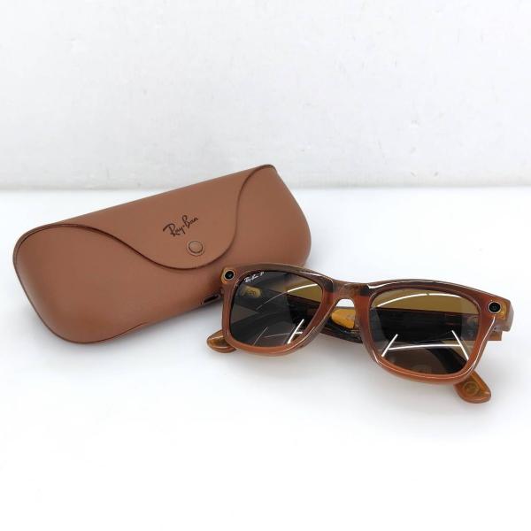 Ray-Ban（レイバン） 05w18374 Meta Wayfarer スマートグラス ブラウン