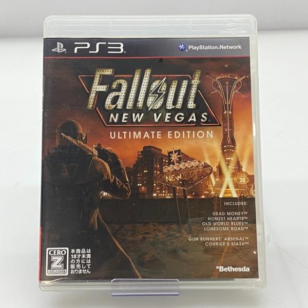 05w18834 Bethesda プレイステーション3 ”Fallout NEW VEGAS ULTIMATE EDITION” ゲームソフト BLJM60449 中古品 【館林店】