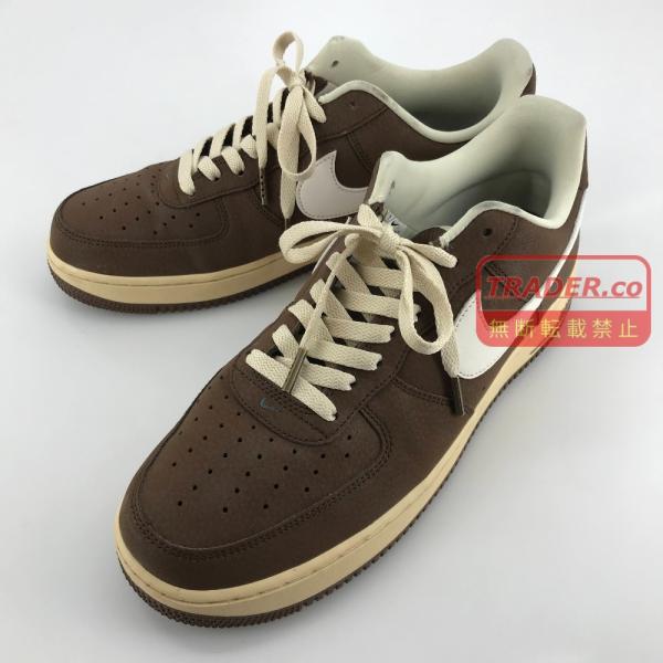 05w20811 ナイキ AIR FORCE 1 07 カカオワオ/セイル ココナッツミルク 29.0cm ベトナム製 メンズ スニーカー FZ3592-259 中古品 【館林店】