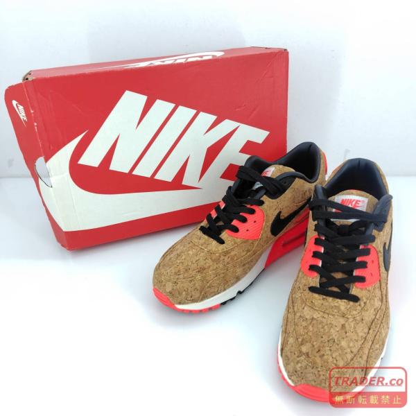 05w21180 ナイキ NIKE エア マックス 90 アニバーサリー コルク 29.0cm メンズ スニーカー 725235-706 中古品 【館林店】