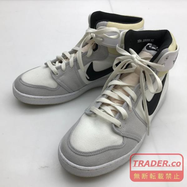 05w21765 ナイキ NIKE AIR JORDAN 1 KO ホワイト/グレー 28.5cm US10.5 UK9.5 中国製 メンズ スニーカー DO5047-100 中古品 【館林店】