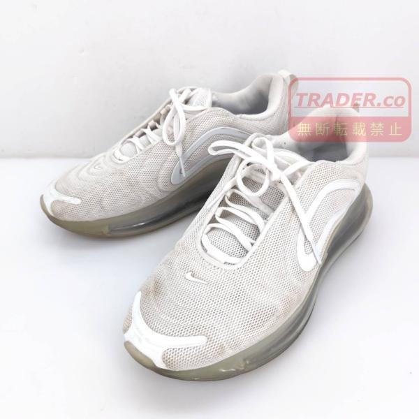 05w22635 ナイキ NIKE エアマックス720 AIR MAX 720 PURE PLATINUM ホワイト 27.5cm メンズ スニーカー AO2924-100 中古品 【館林店】