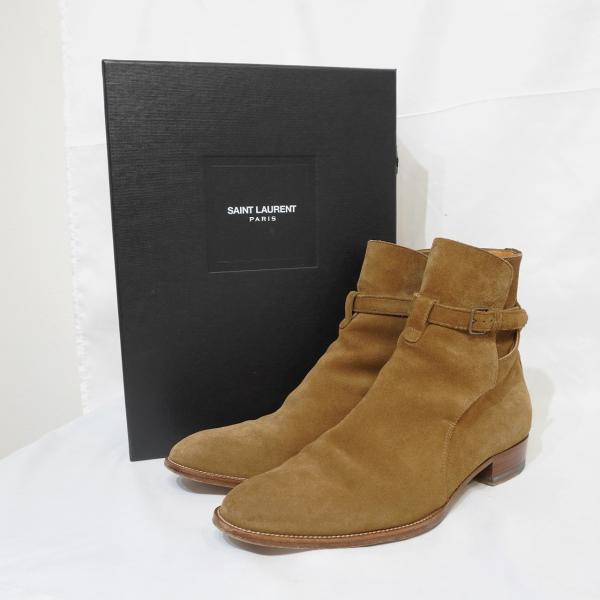 SAINT LAURENT PARIS (41) WA420092 スウェード ジョッパー SAINT LAURENT PARIS (41) WA420092 スウェード ジョッパー