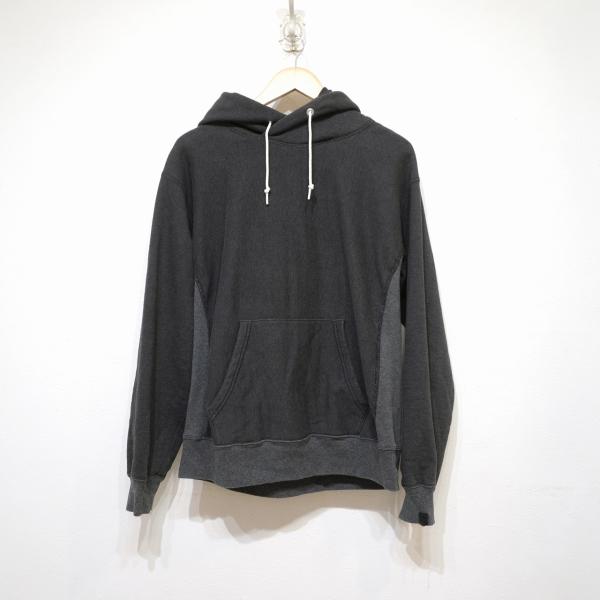 cantate Fluffy Parka 46 パーカー　グレー cantate カンタータFluffy Parka スウェットパーカー 46