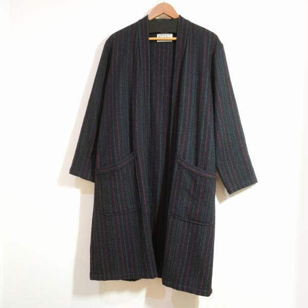 WACKO MARIA（ワコマリア） (S) 日本製 マルチストライプ ガウンコート