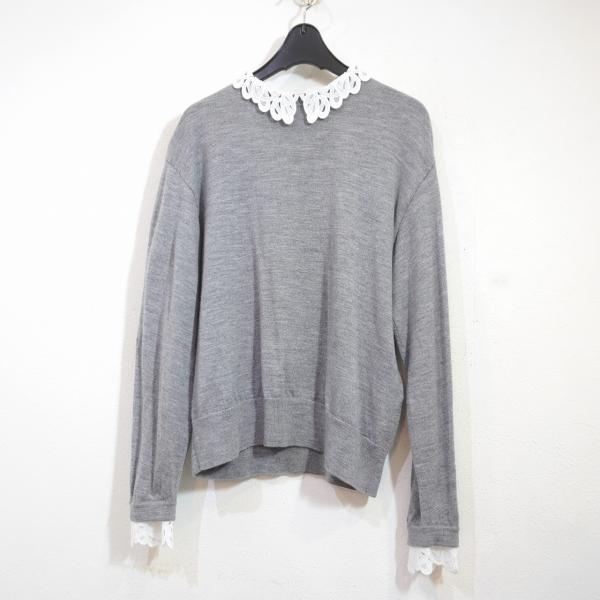 23区（ニジュウサンク） (38) 洗える エンブロイダリーニット トップス