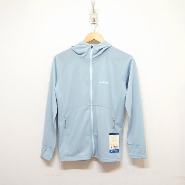 極美品】mont-bell クールパーカ ライトブルー レディース XL