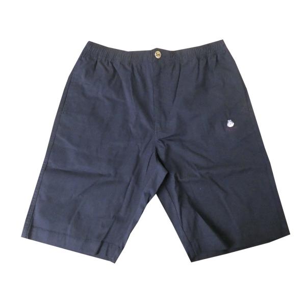 SheltieClubのストレッチツイルハーフパンツ ネイビー 6479 Mサイズ