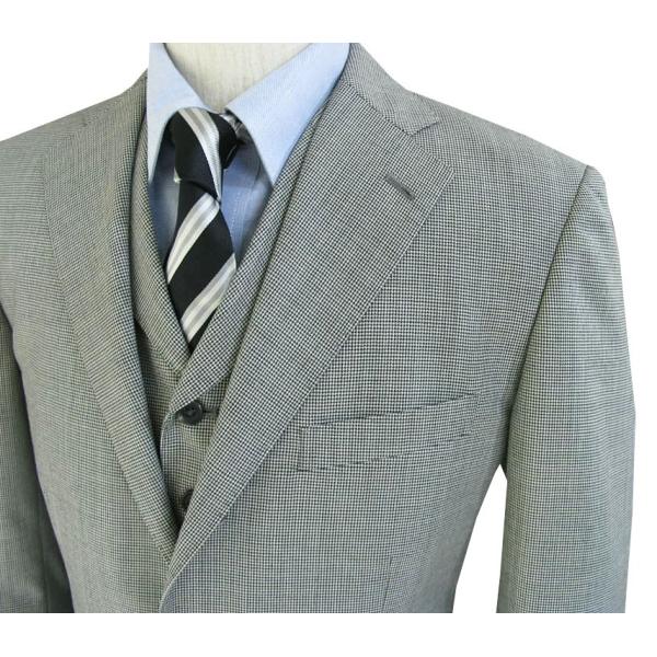 春夏秋 3ピーススーツ メンズ 白黒千鳥格子柄 段返り三つボタン 英国調 0215 Theo Dore Buyee Buyee 日本の通販商品 オークションの代理入札 代理購入