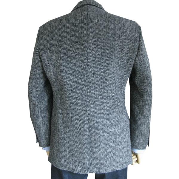 ハリスツイード ジャケット メンズテーラード ブレザー 秋冬 グレー ヘリンボーン 0415 Buyee Buyee Japanese Proxy Service Buy From Japan Bot Online