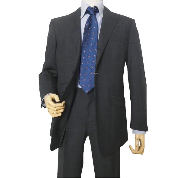 スーツ メンズ A8サイズ 春夏秋 ウインドペンチェック