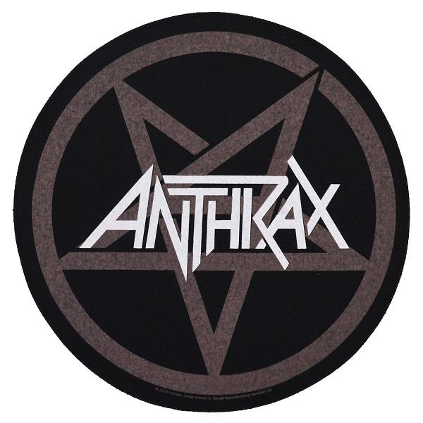 ANTHRAX アンスラックス Logo ピンバッジ オフィシャル ANTHRAX 1987