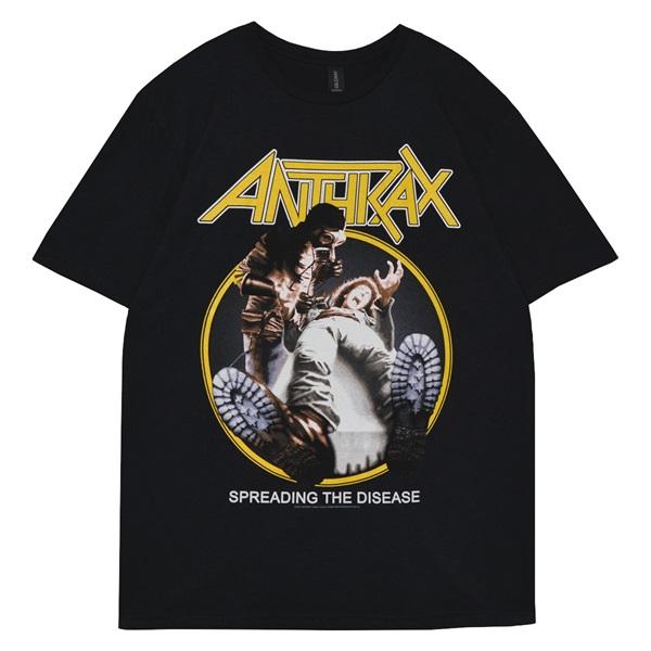 ANTHRAX サイン入り Tシャツ ANTHRAX Tシャツ JUDGE DEATH OFFICIAL！ | 45REVOLUTION