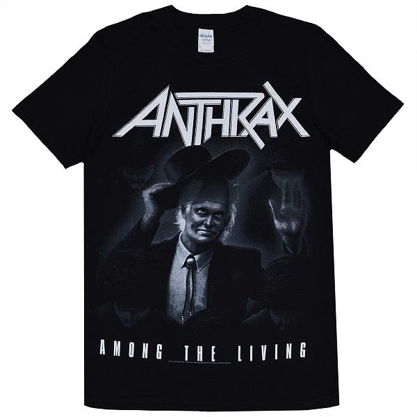 ANTHRAX AMONG THE LIVING Tシャツ Mサイズ 新品 ANTHRAX AMONG THE LIVING Short Sleeve T Shirt Full Size S