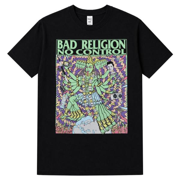 BAD RELIGION バッドレリジョン No Control Kozik Tシャツ : GEEKHEAD