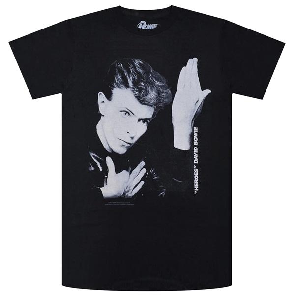 David Bowie HEROES Tシャツ(未開封) David Bowie - Heroes 1977 Vintage Style T-shirt (Vintage