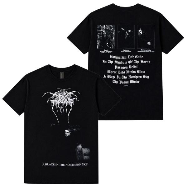 DARKTHRONE Tシャツ A Blaze In The Northern Sky オフィシャル