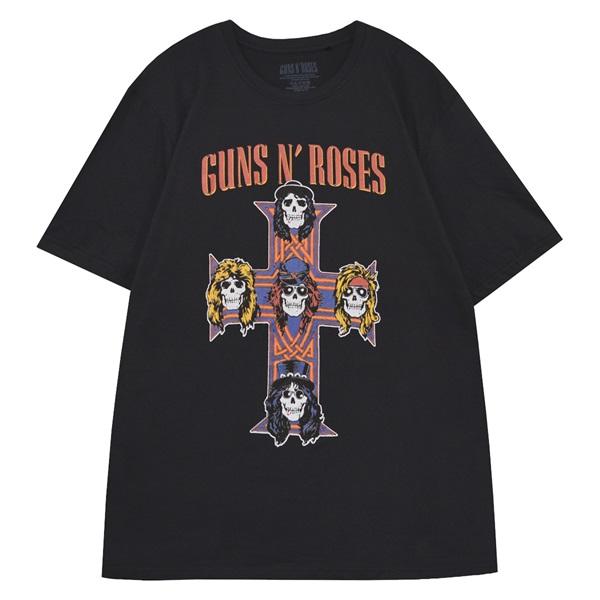 GUNS N' ROSES ガンズアンドローゼズ Vintage Cross Tシャツ GUNS N' ROSES ガンズアンドローゼズ Vintage Cross Tシャツ