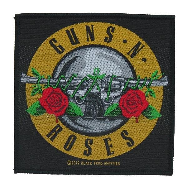 GUNS N' ROSES ガンズアンドローゼズ Bullet Logo Patch ワッペン