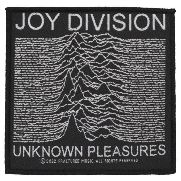JOY DIVISION ワッペン Unknown Pleasures Patch ジョイディヴィジョン オフィシャル
