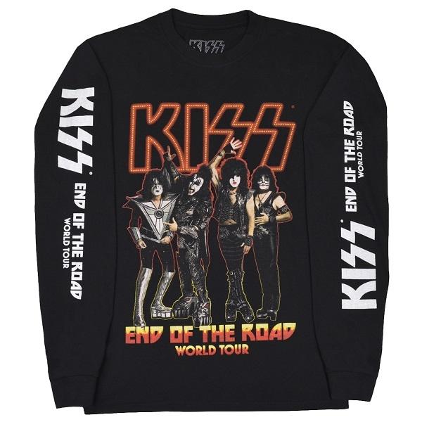 KISS キッス End Of The Road Tour ロングスリーブ Tシャツ : GEEKHEAD