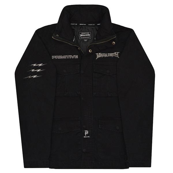 MEGADETH × PRIMITIVE メガデス プリミティブ RattleHead M-65 
