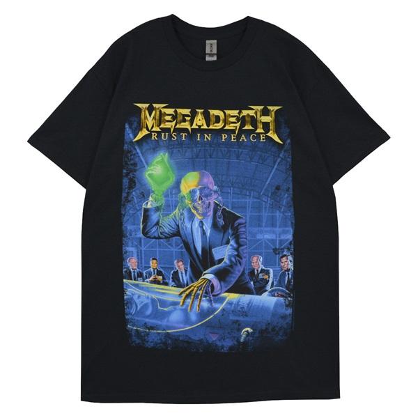 MEGADETH メガデス Rust In Peace 30th Anniversary Tシャツ MEGADETH メガデス Rust In Peace 30th Anniversary Tシャツ