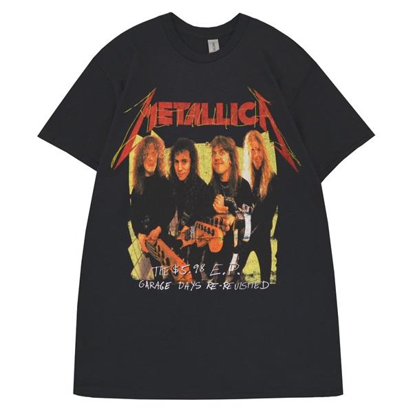 METALLICA メタリカ Garage Photo Yellow Tシャツ : GEEKHEAD