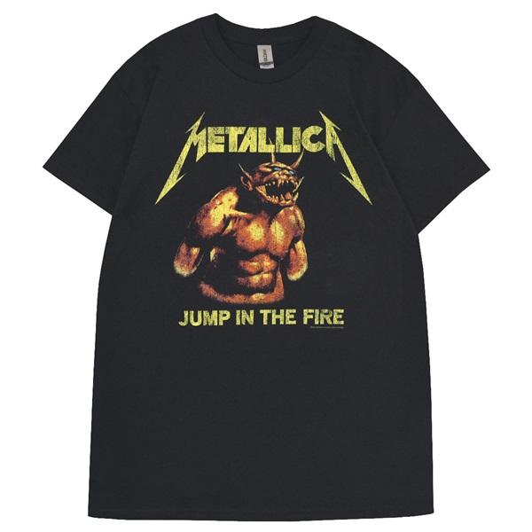 METALLICA メタリカ Jump In The Fire Vintage Tシャツ : GEEKHEAD