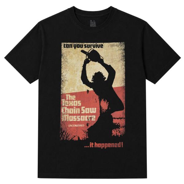 THE TEXAS CHAINSAW MASSACRE Tシャツ Who Will Survive 悪魔のいけにえ オフィシャル