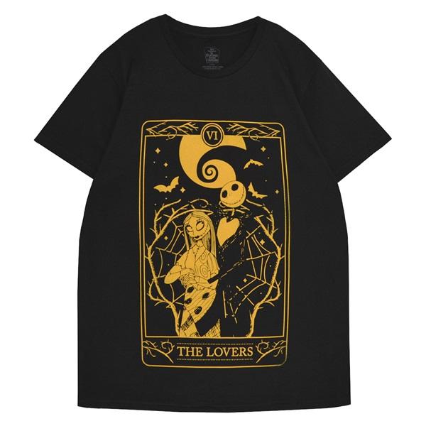 THE NIGHTMARE BEFORE CHRISTMAS ナイトメアービフォアクリスマス Jack &amp; Sally Lovers Tシャツ