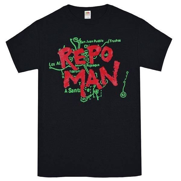 REPO MAN レポマン Map & Logo Tシャツ