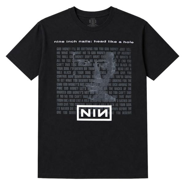 NINE INCH NAILS ナインインチネイルズ Head Like A Hole Tシャツ BLACK