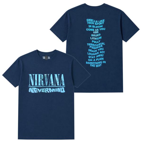 NIRVANA Tシャツ Nevemind Album Play List ニルヴァーナ オフィシャル