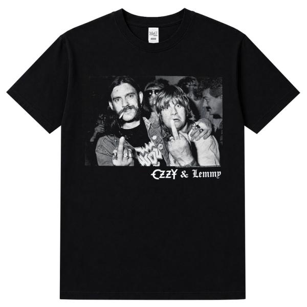 OZZY OSBOURNE オジーオズボーン And Lemmy Finger Tシャツ : GEEKHEAD