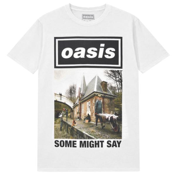 OASIS オアシス Some Might Say Single Cover Tシャツ