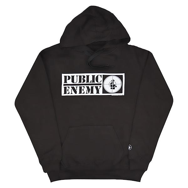 PUBLIC ENEMY Crosshair Logo プルオーバー パーカー PUBLIC ENEMY パブリックエナミー Crosshair Logo プルオーバー