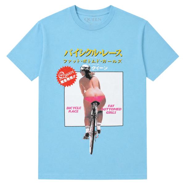 QUEEN クイーン Fat Bottomed Girls Tシャツ