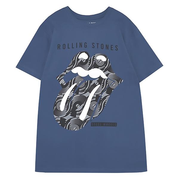 THE ROLLING STONES STEEL WHEEL TOUR Tシャツ Rolling Stones Steel Wheels Tour Mens Tee – chaser