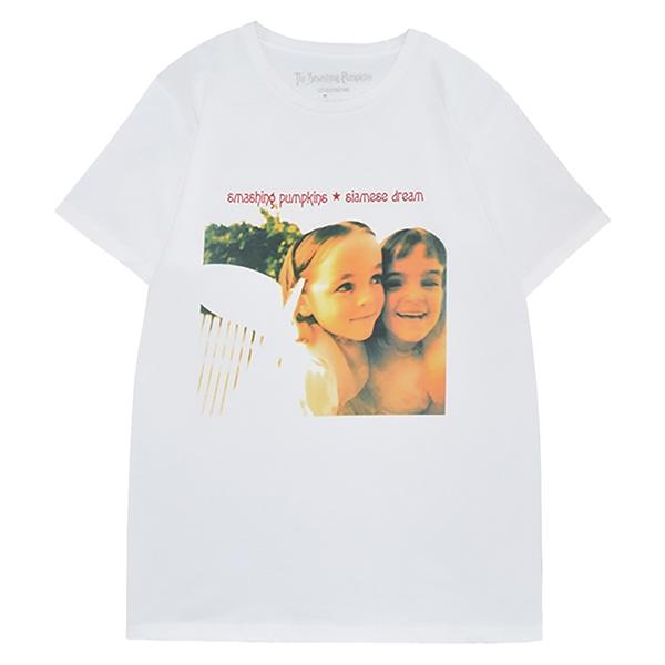 【新品】Smashing Pumpkins Tシャツ XL ホワイト THE SMASHING PUMPKINS : DREAM (ユニセックス 海外輸入バンド