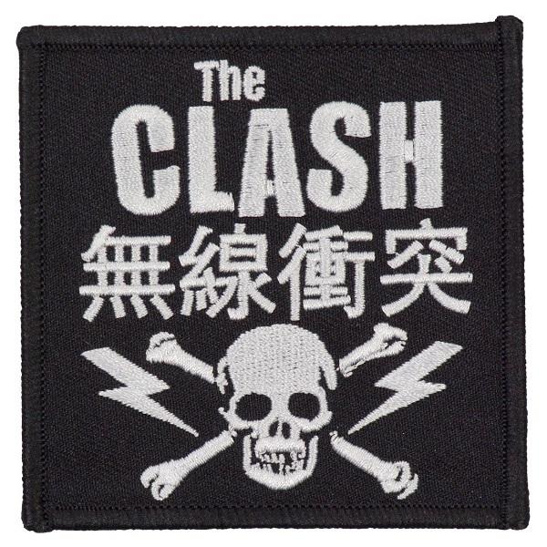 THE CLASH クラッシュ ワッペン Skull & Crossbones Patch オフィシャル
