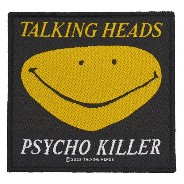 TALKING HEADS ワッペン Psycho Killer Patch トーキングヘッズ オフィシャル