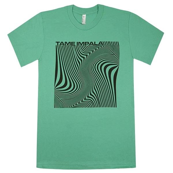 TAME IMPALA Mint Wave Square レディース Tシャツ : GEEKHEAD