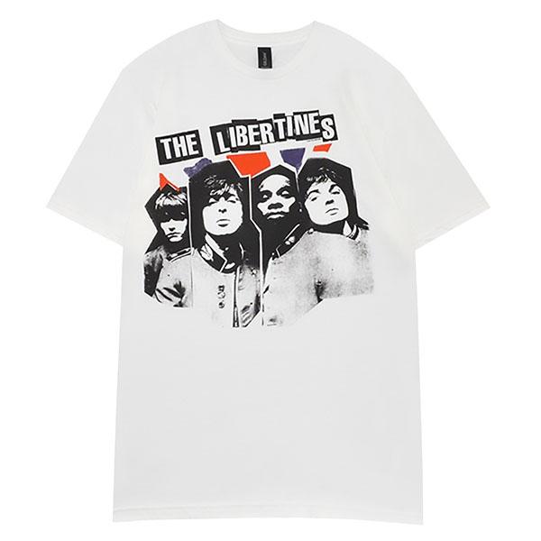 THE LIBERTINES リバティーンズ Rip Flag Xerox Tシャツ : GEEKHEAD