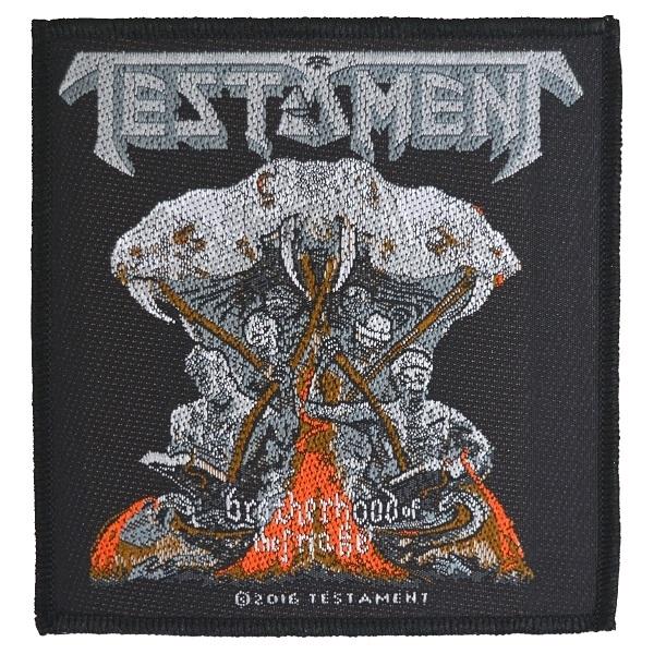TESTAMENT テスタメント Brotherhood Of The Snake Patch ワッペン 