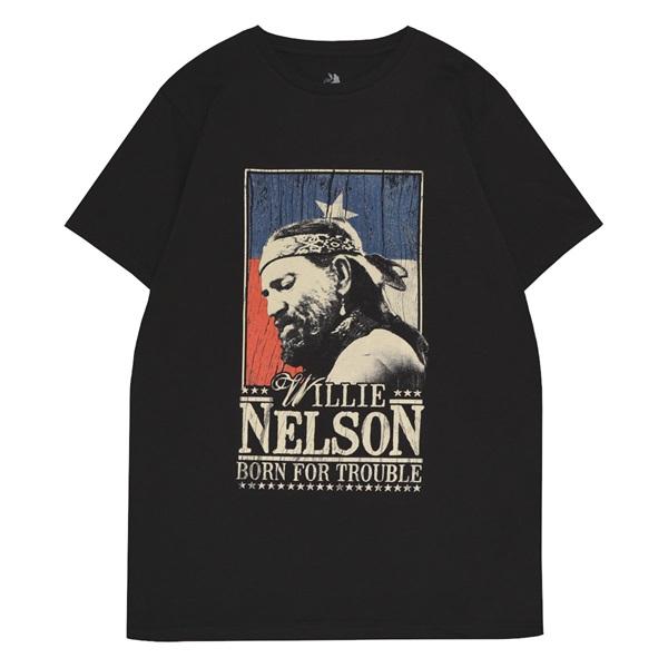 Willie Nelson ウィリーネルソン　Tシャツ Lサイズ ウィリーネルソン バンドTシャツ Willie Nelson T-Shirt# | Blue
