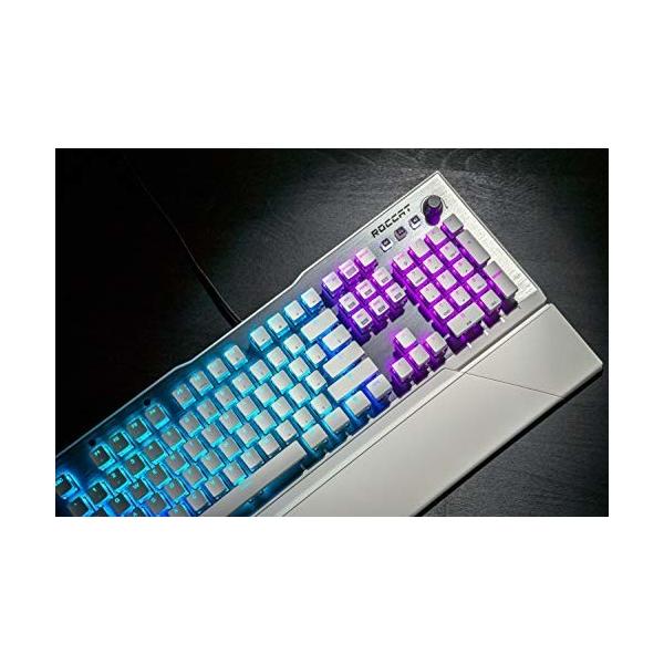 Roccat Vulcan 122 Aimo 122 Rgb Us英語配列 メカニカルゲーミングキーボード 正規保証品 Us英語配列 静音 タクタイル 茶軸相当 正規保証品 ド クロスタウンストア