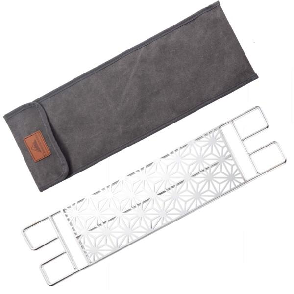 キャンピングムーン Camping Moon 焚き火グリル 焚き火 ゴトク ステンレス ファイ 6丸棒 焚き火 ロストル 帆布ケース付 クロスタウンストア 通販 Yahoo ショッピング