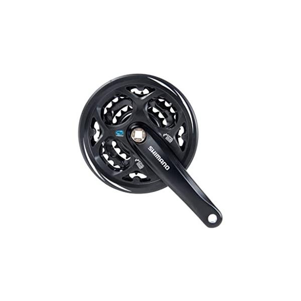 シマノ(SHIMANO) フロントチェーンホイール(MTB) FC-M311-L ブラック 42-32-22T 170mm 8S/7S チェーンガード付 :16041258986:クロスタウンストア 通販 自転車用品 シマノ(サイクル) EFCM311C222CL クランク 42 32 22 170mm ガード付 ブラック