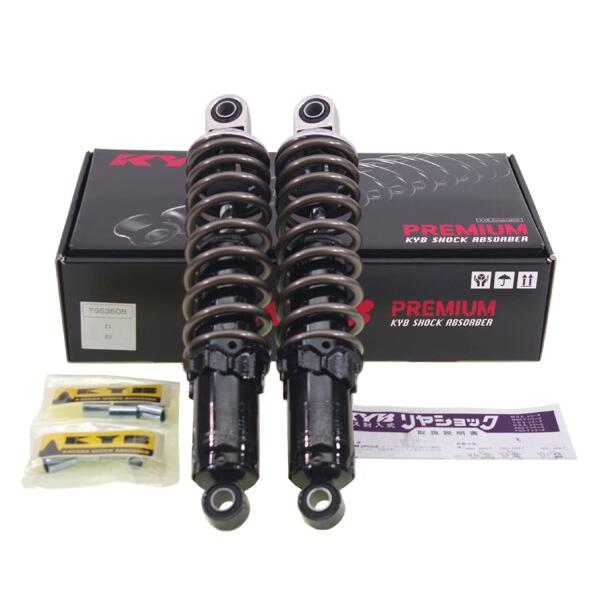値下げ不可 KYB TGS350 ガスショックアブソーバー 2Pセット KYB カヤバ(KYB) GASショック(2P)Z2/Z1 TGS350B : クロスタウン